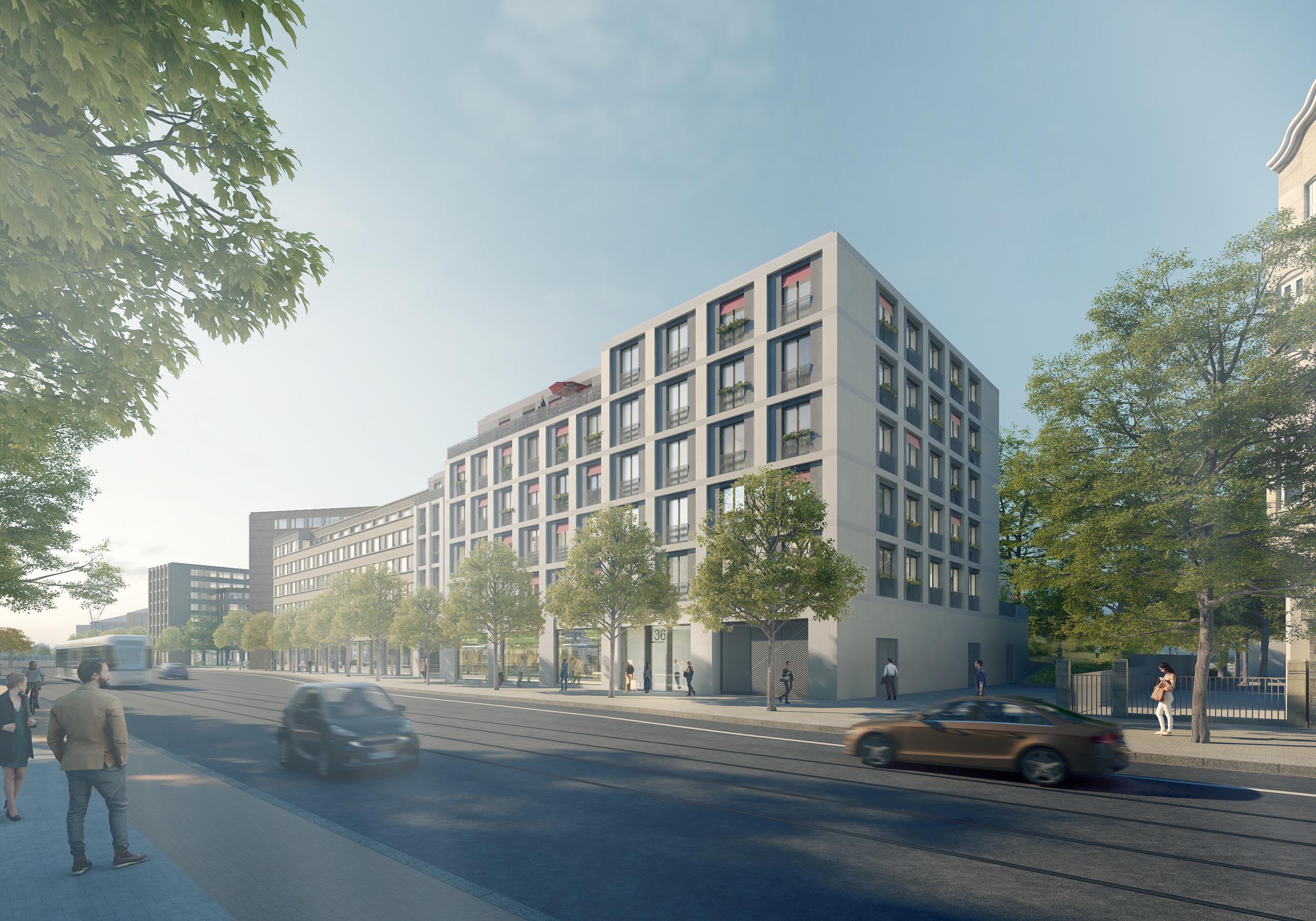 Wohngebäude Nürnberger Straße in Dresden