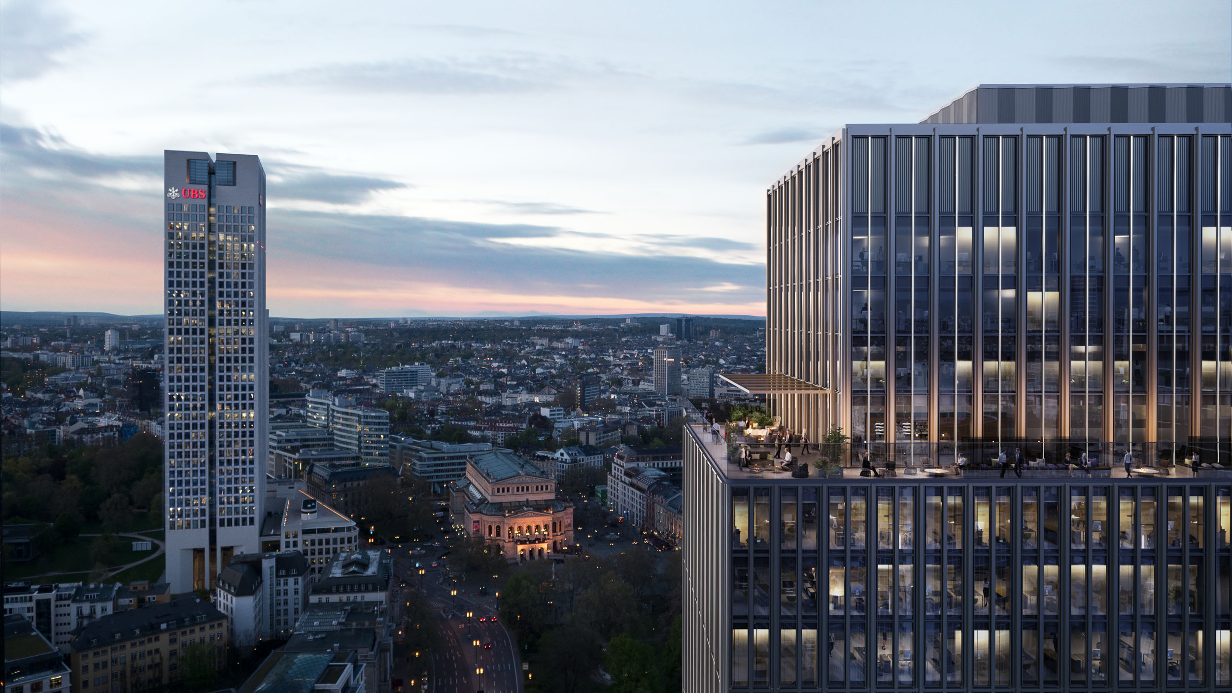 Marienturm in Frankfurt am Main © Pecan Development GmbH