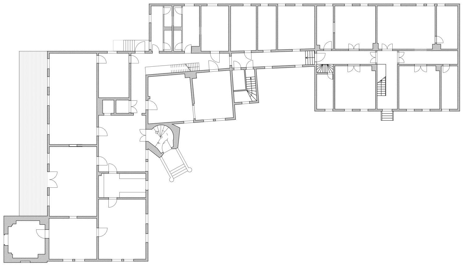 Herrenhaus Briest Grundriss Erdgeschoss