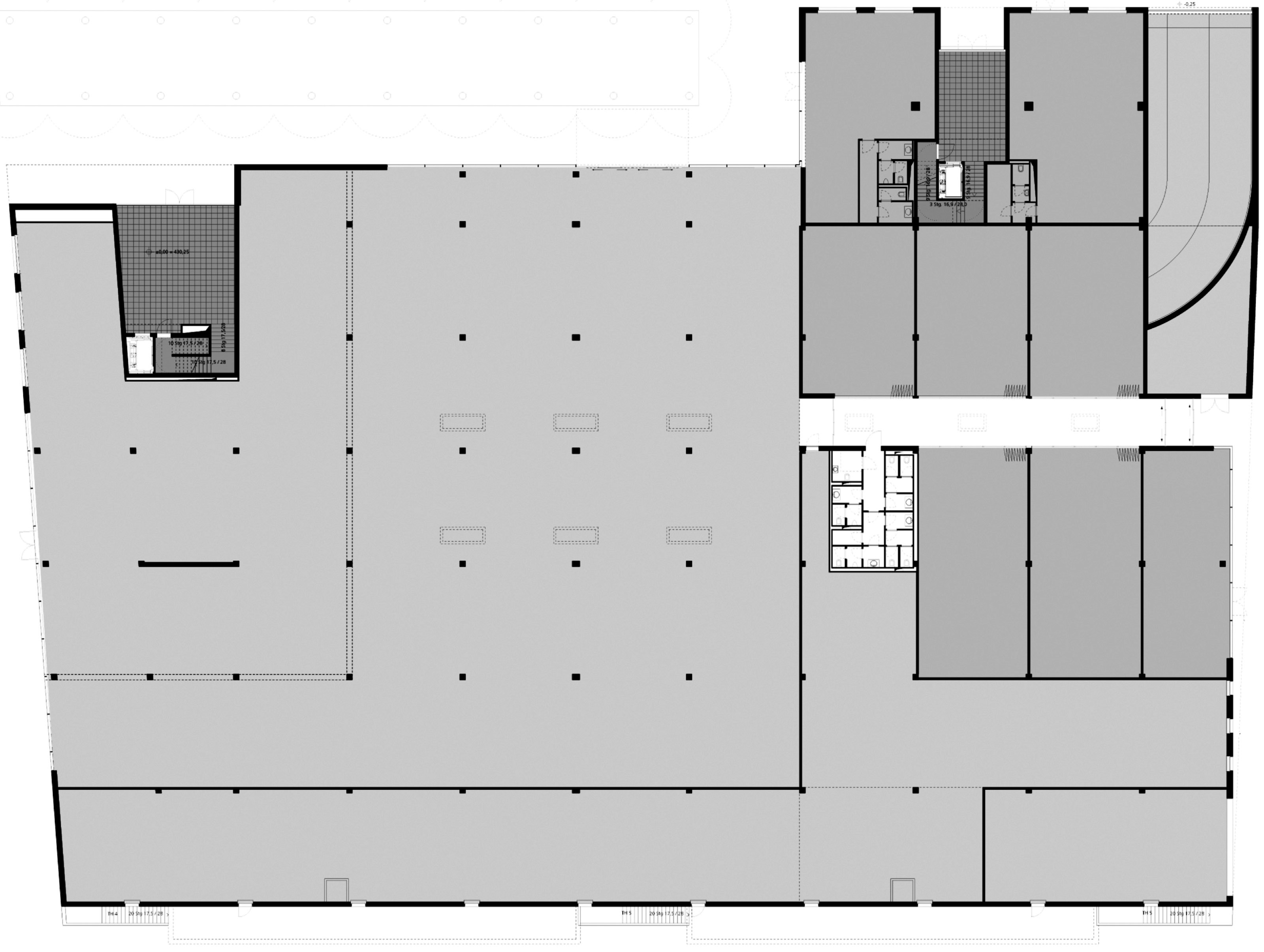 Sterneckstraße Salzburg, Grundriss Erdgeschoss