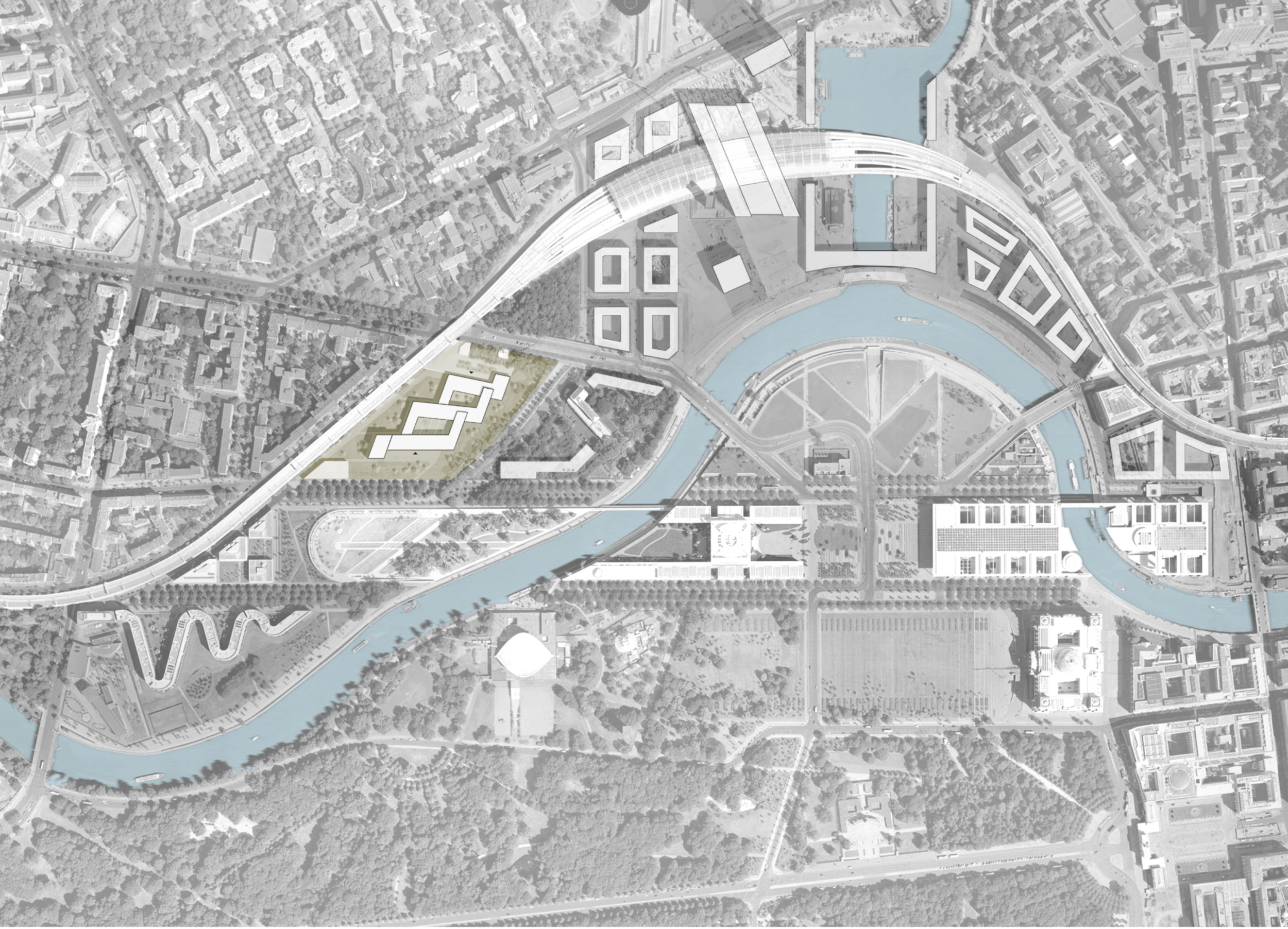 Bundesministerium des Innern in Berlin, Lageplan