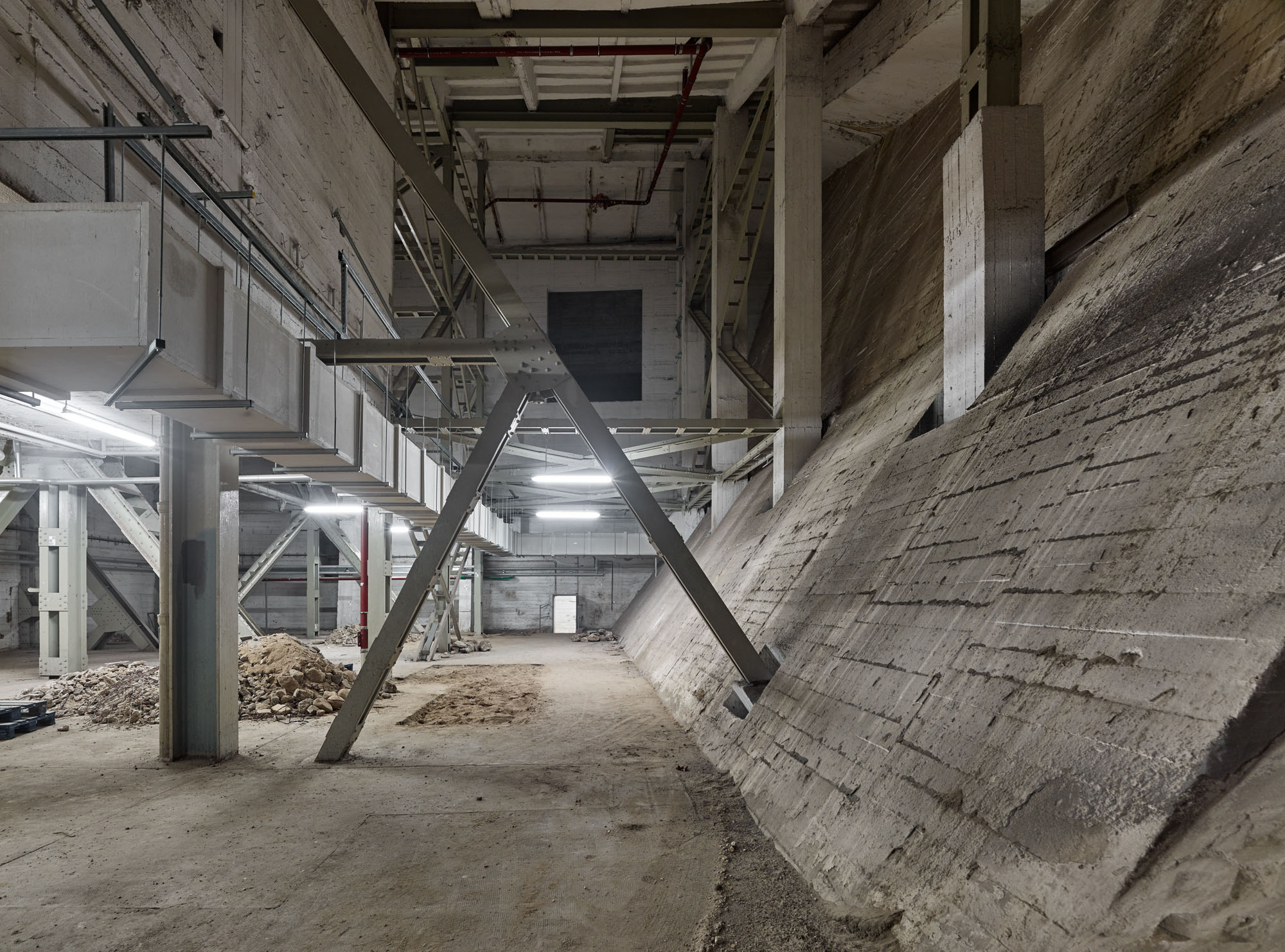 Sportmuseum am Olympiapark in Berlin - Baustelle 2020; Foto: Stefan Müller