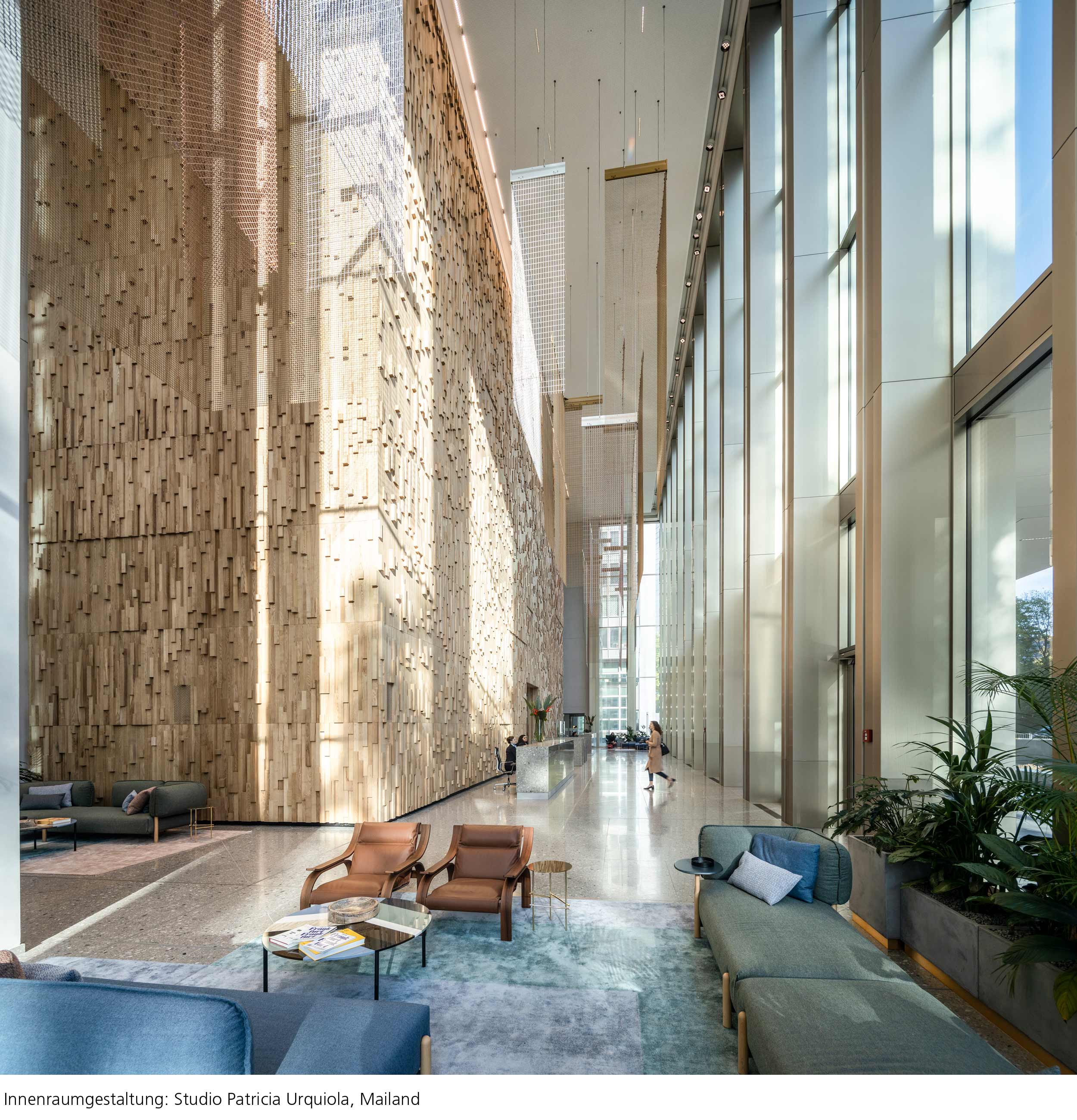Marienturm in Frankfurt am Main - Foyer © Pecan Development GmbH