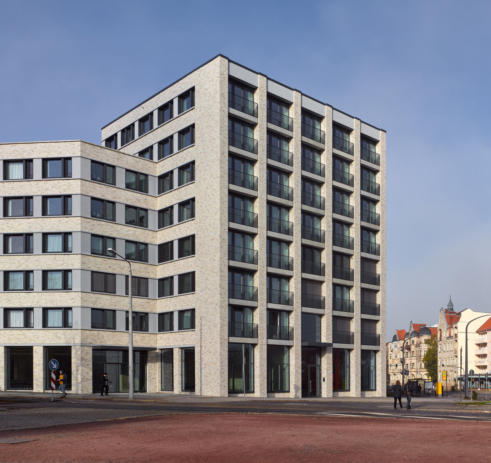 Studentisches Wohnen am Nürnberger Platz in Dresden, Foto: Stefan Müller