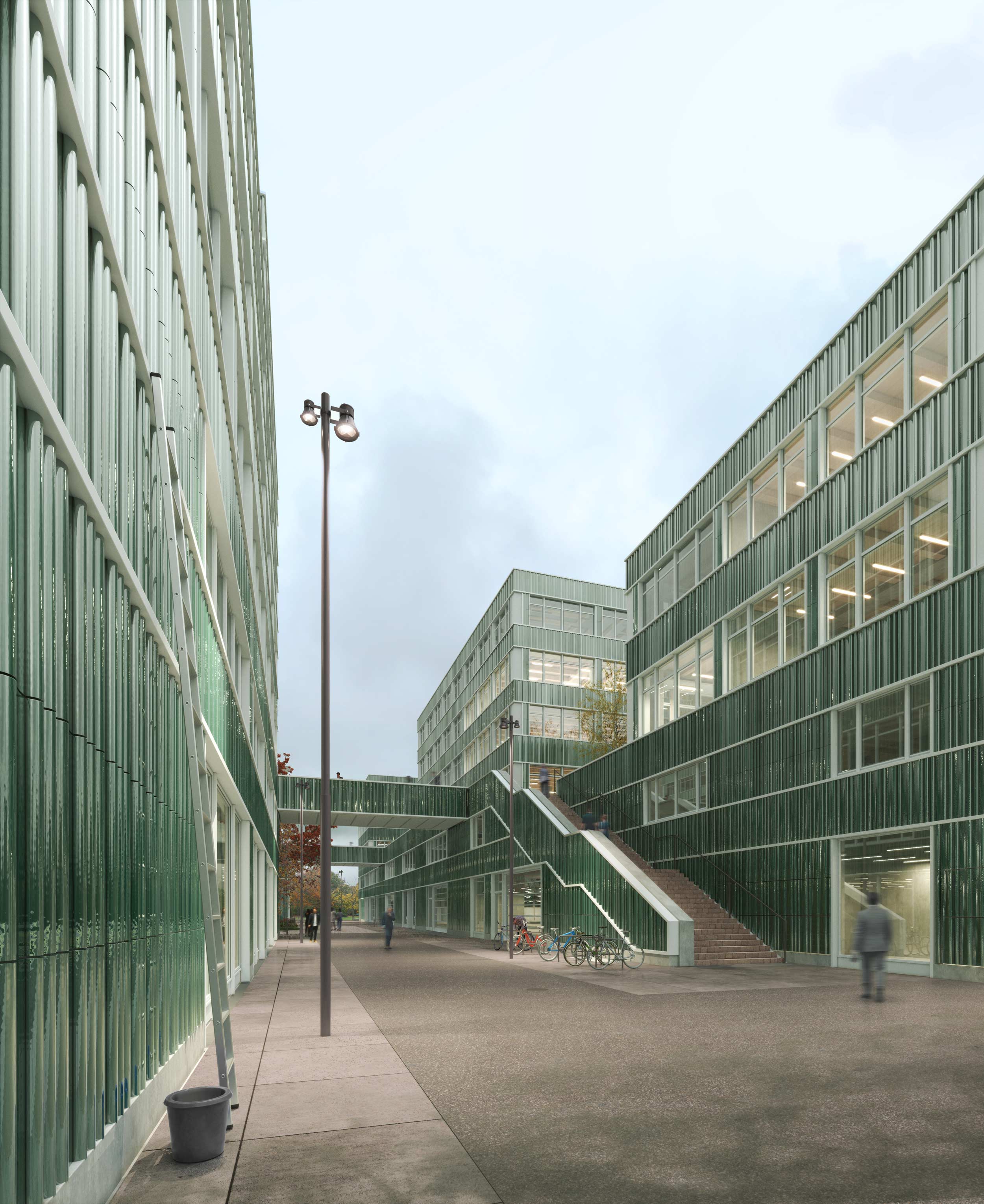 CAMPUS BERLIN DECKS, Innenhof