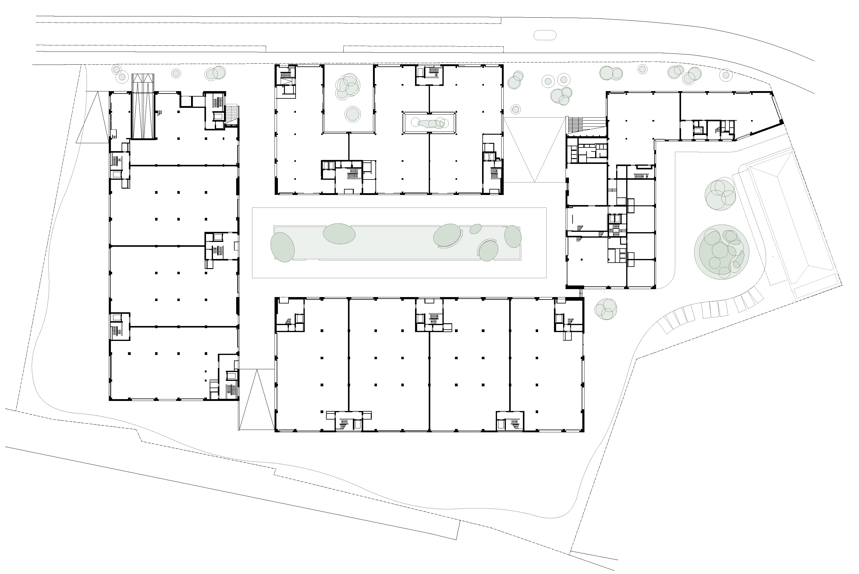 CAMPUS BERLIN DECKS, Grundriss EG