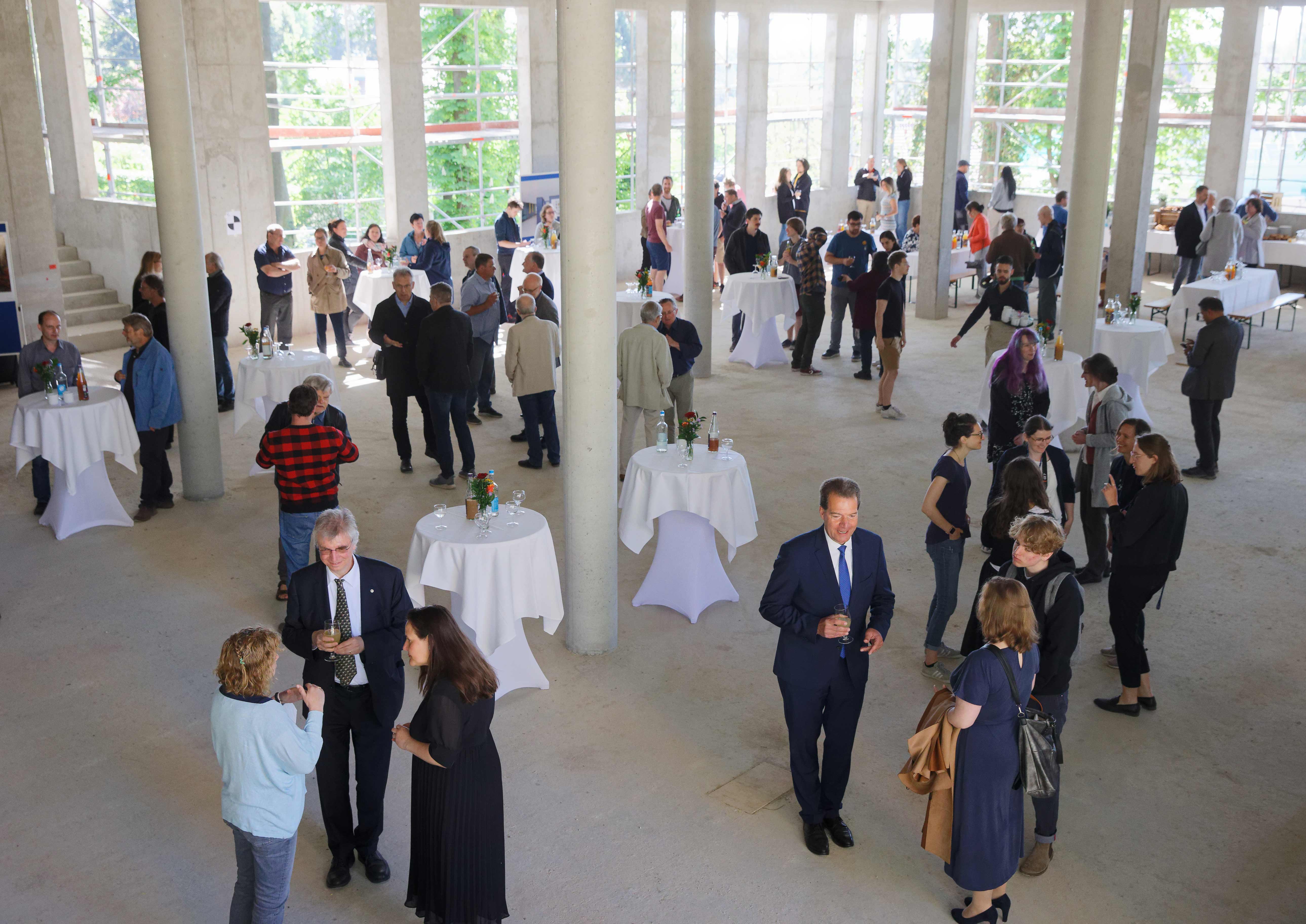 Leibniz-Institut für Astrophysik Potsdam, Richtfest 9. Mai 2022; Foto: AIP/ Thomas Spikermann