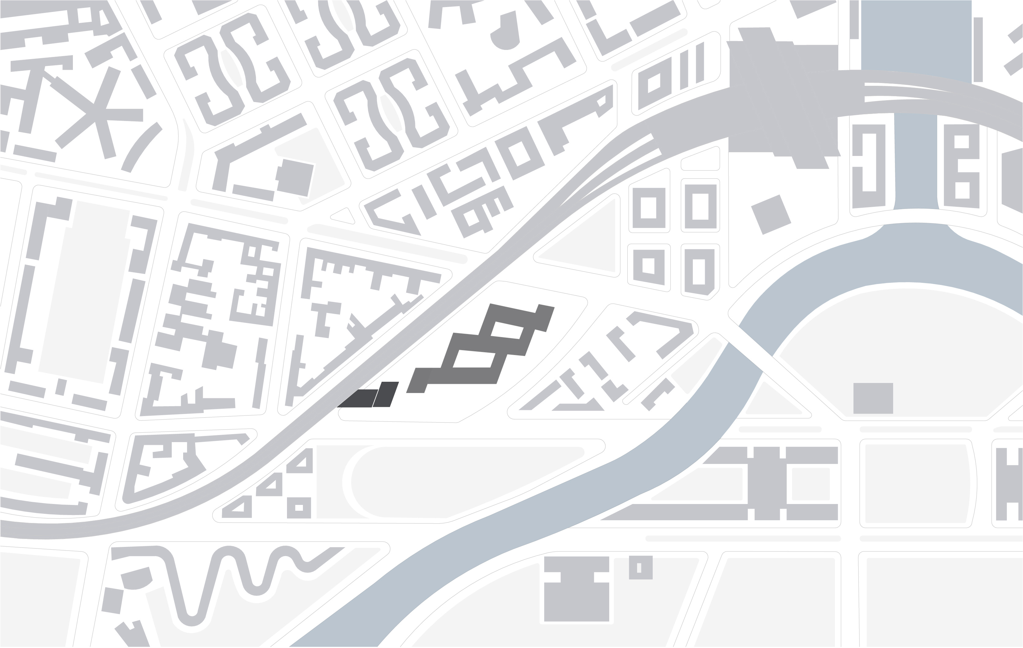 Erweiterungsbau Bundesministerium des Innern - Lageplan