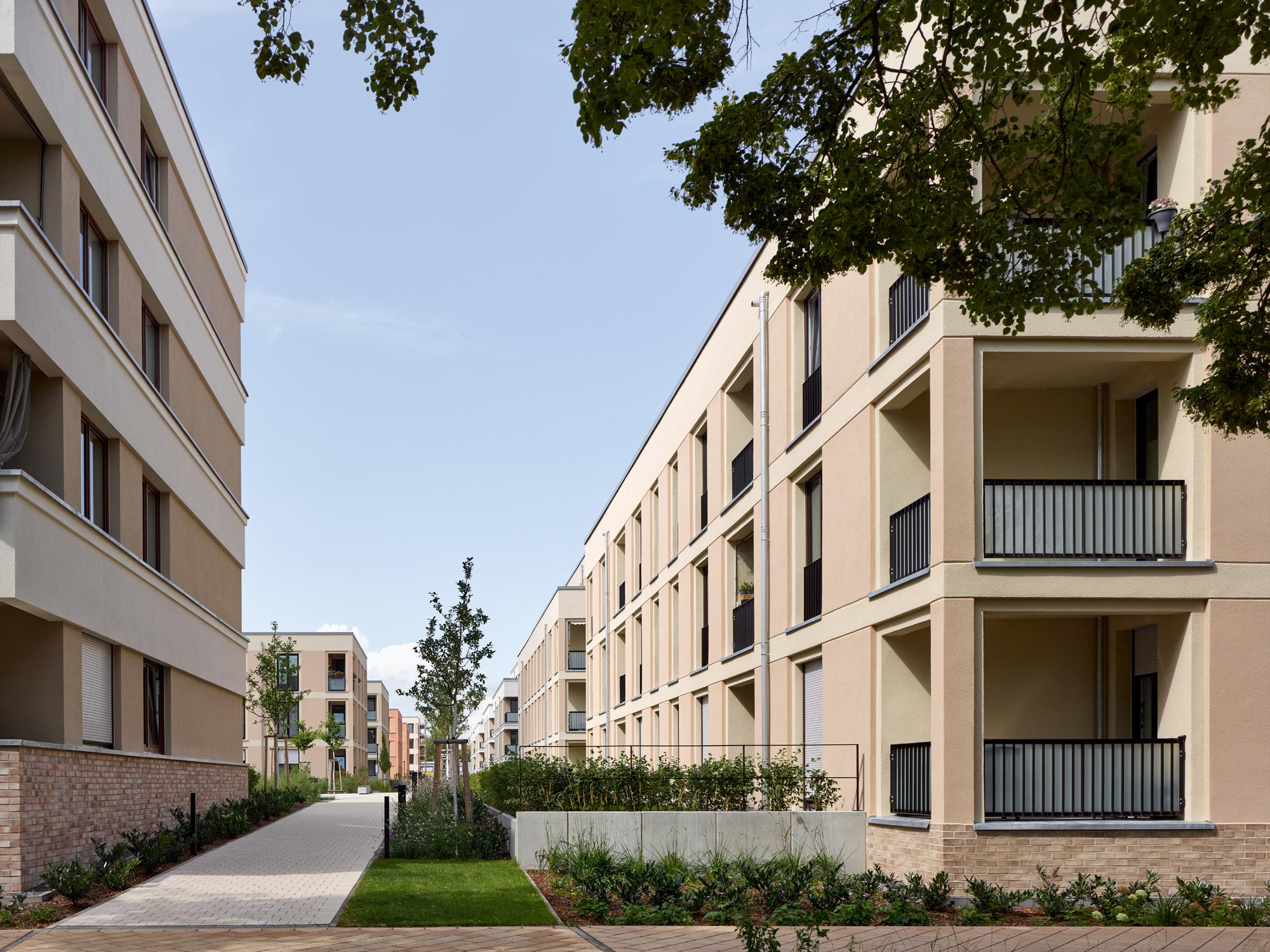 Wohnquartier Heinrich-Mann-Allee in Potsdam, Foto: Stefan Müller